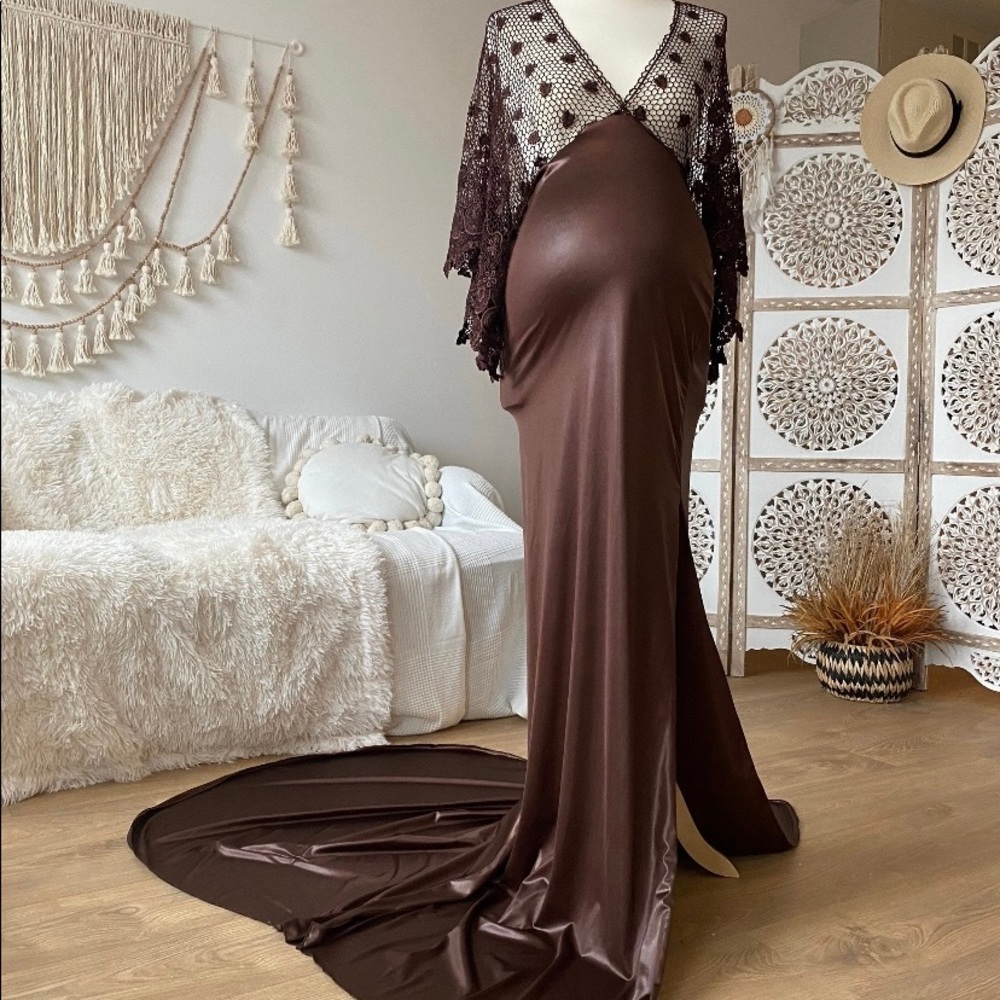 Beautiful Brown Boho Dress